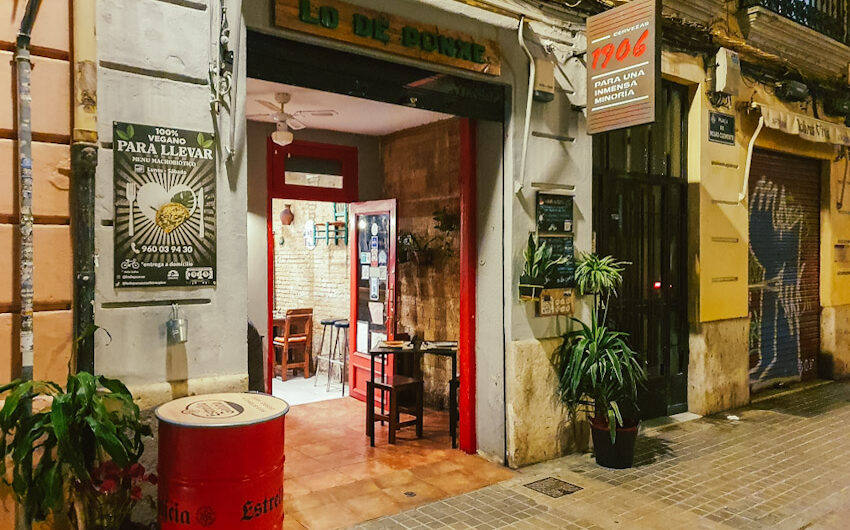 Entrada del restaurante Lo de pontxe