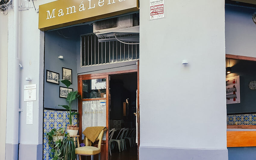 La entrada del restaurante MamáLena