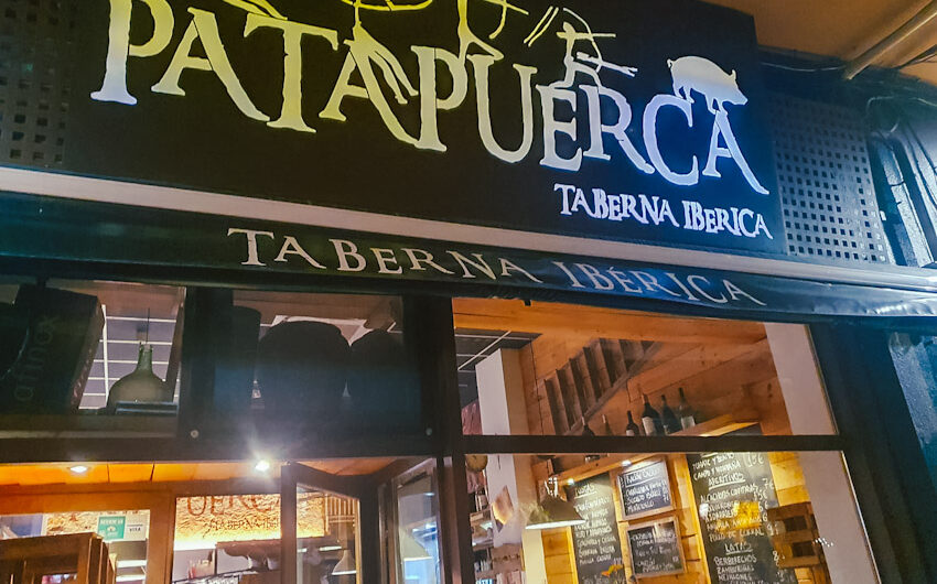 entrada restaurante patapuerca