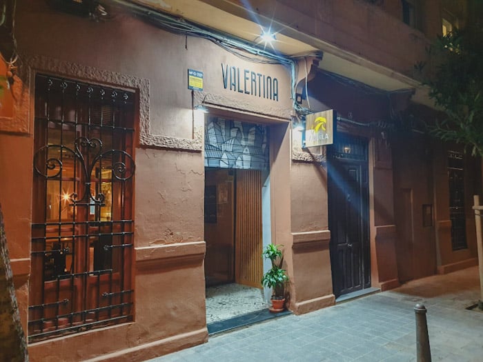 El exterior de Valertina