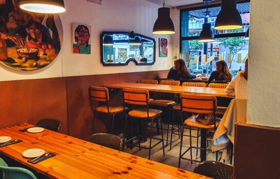 El interior de El Aprendiz