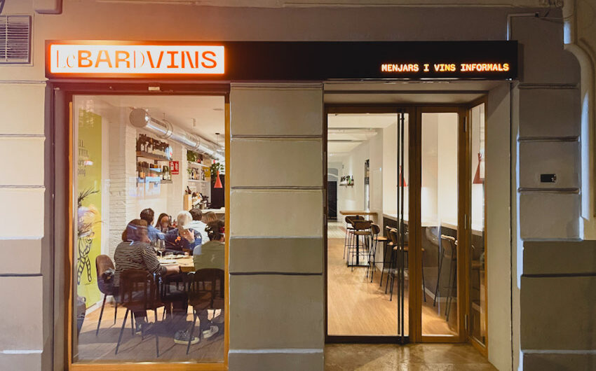 la entrada de lebar de vins