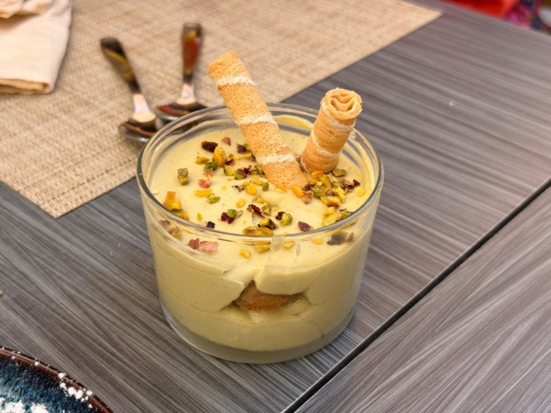 El tiramisú de pistacho